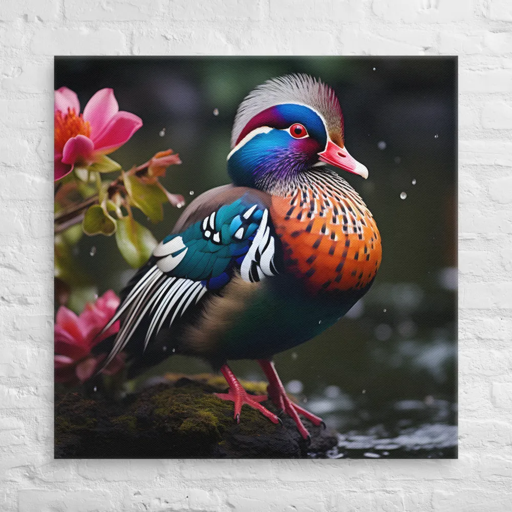 The Majestic Mandarin | Canvas | 37″×37″