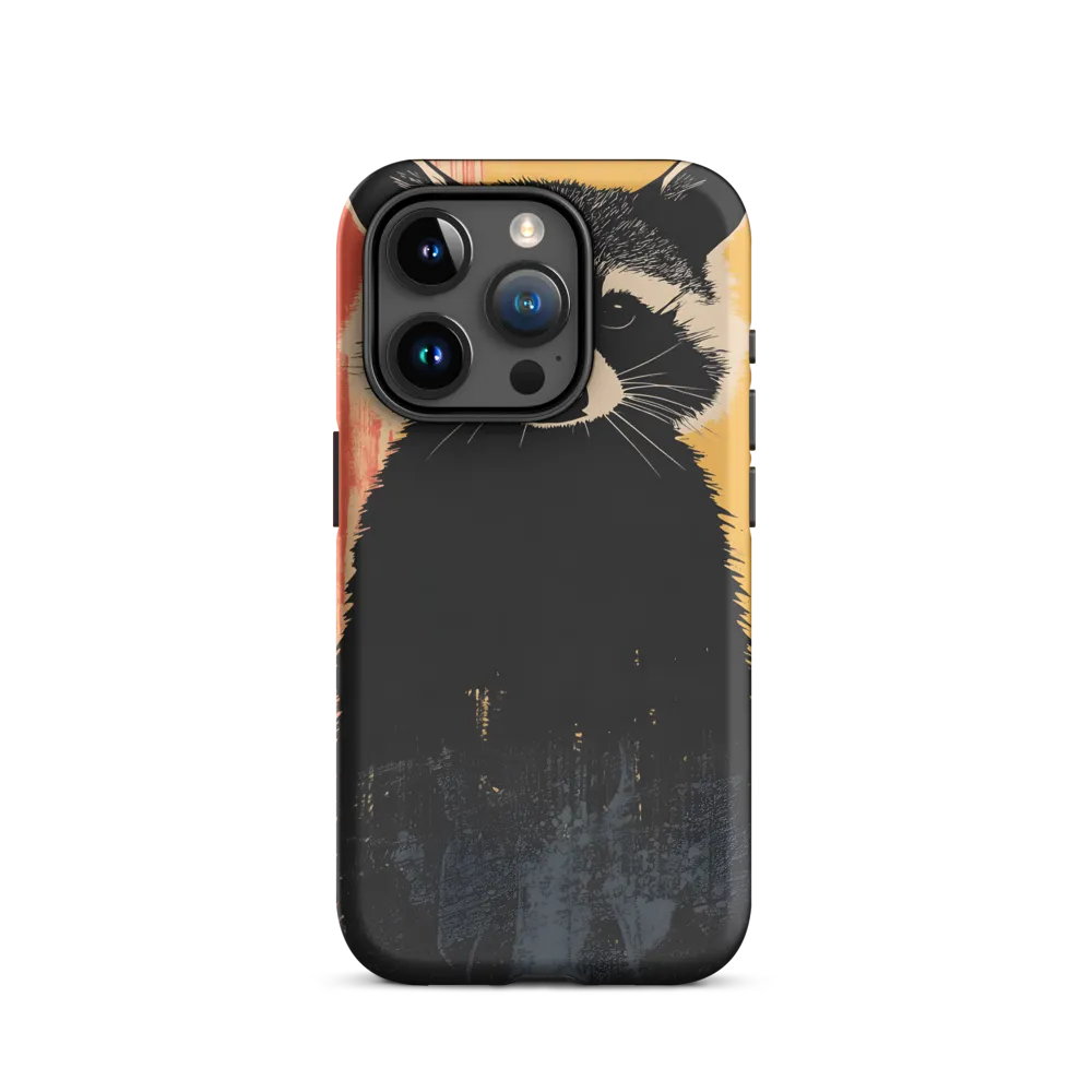 Whimsical Raccoon Portrait