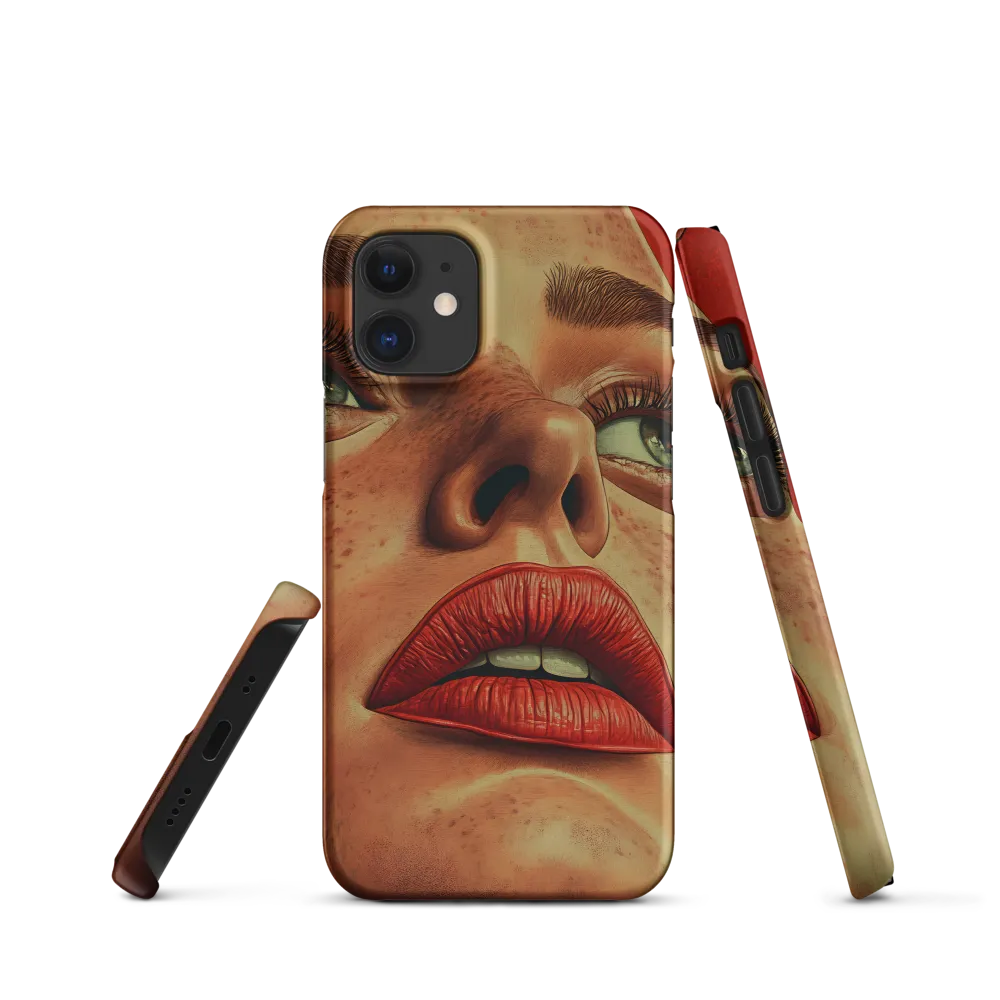 Red Intensity: A Portrait of Elegance