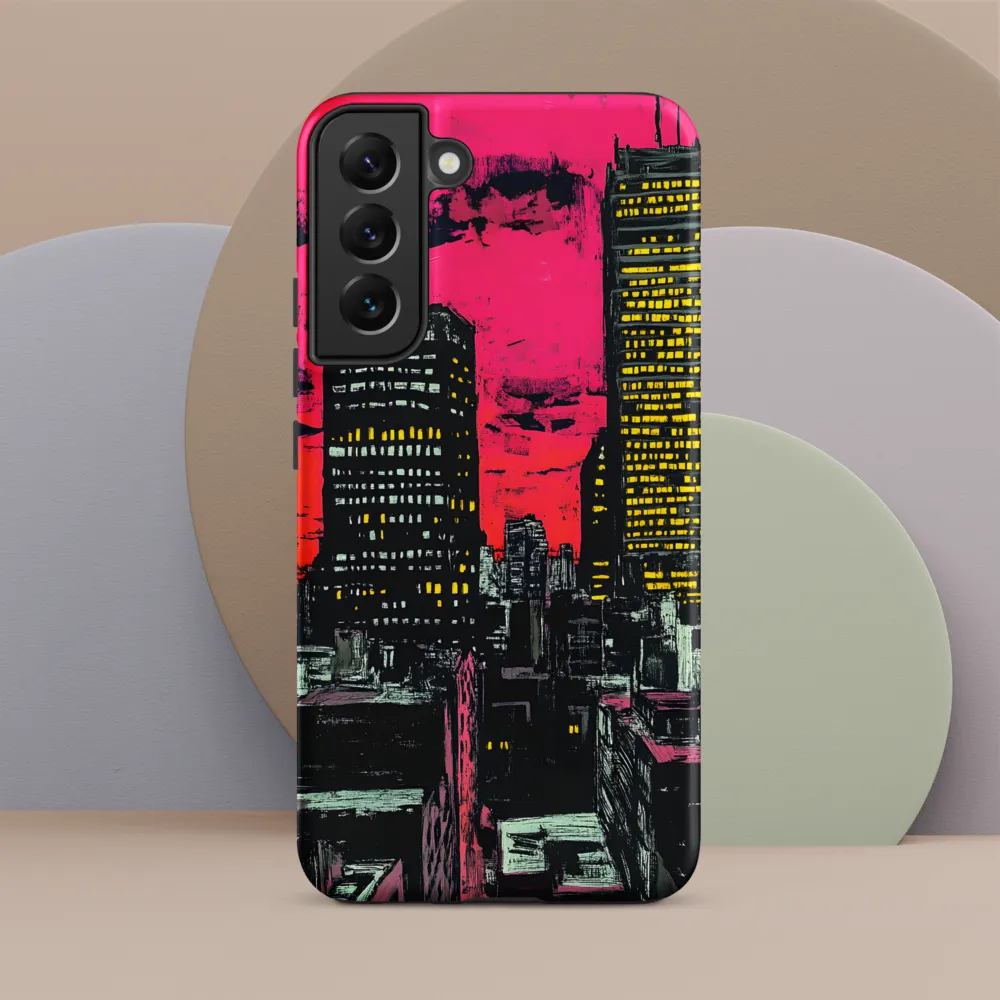 Urban Pulse at Dusk