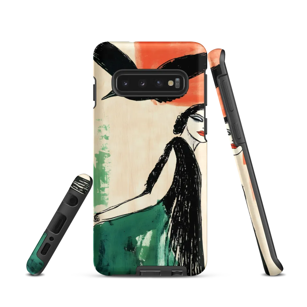 Elegance in Flight | Phone Case |  S10 | Tough Case | Matte