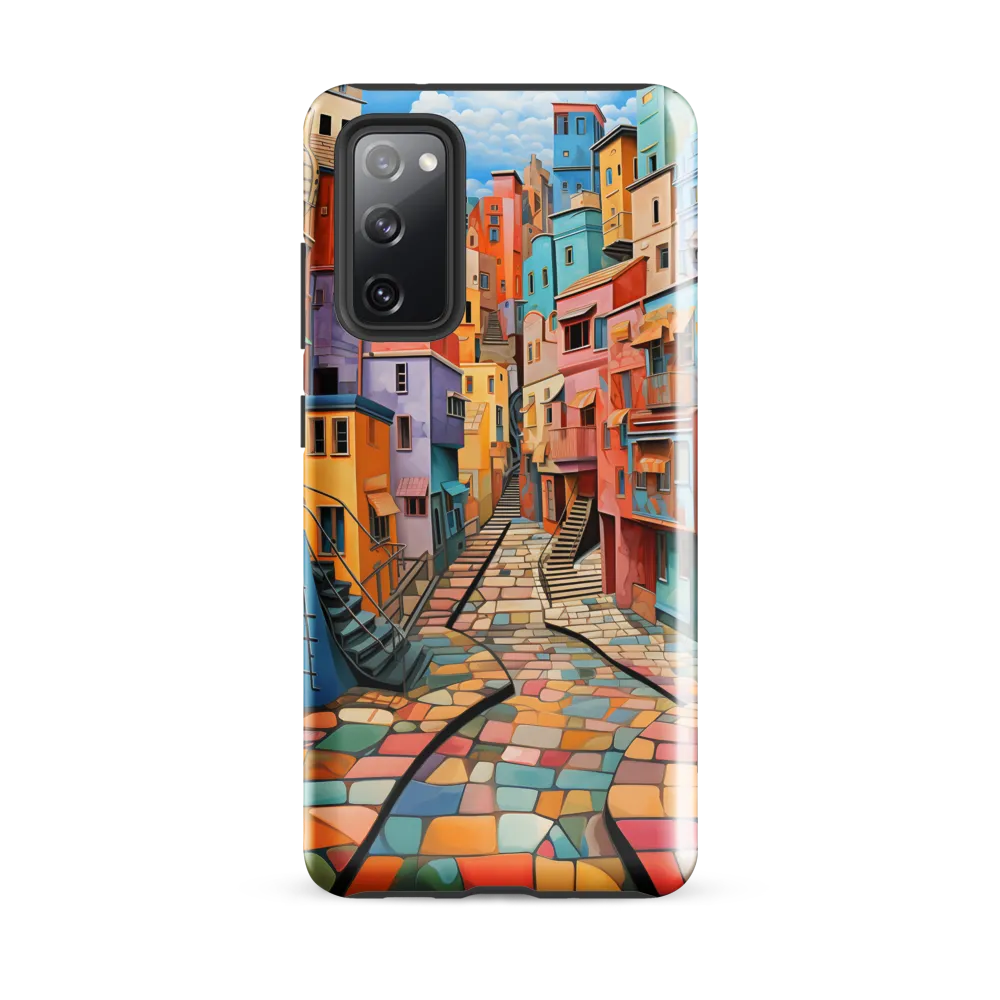Vibrant Cityscape: A Kaleidoscope of Colors