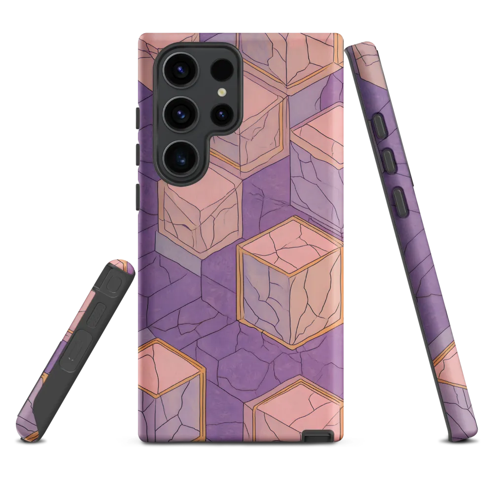 Cubist Echoes | Phone Case |  S23 Ultra | Tough Case | Matte