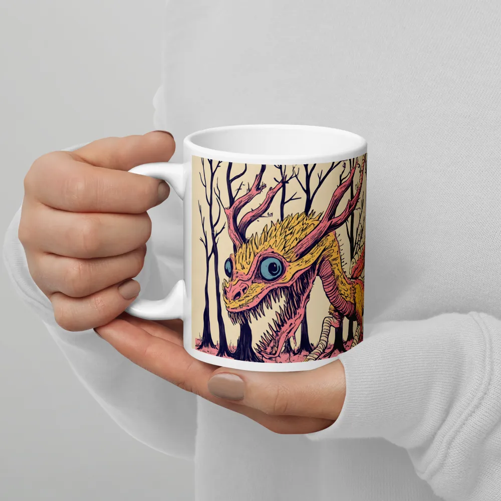 The Enigmatic Dragon of the Desolate Forest | Mugs | Multiple Sizes & Colors