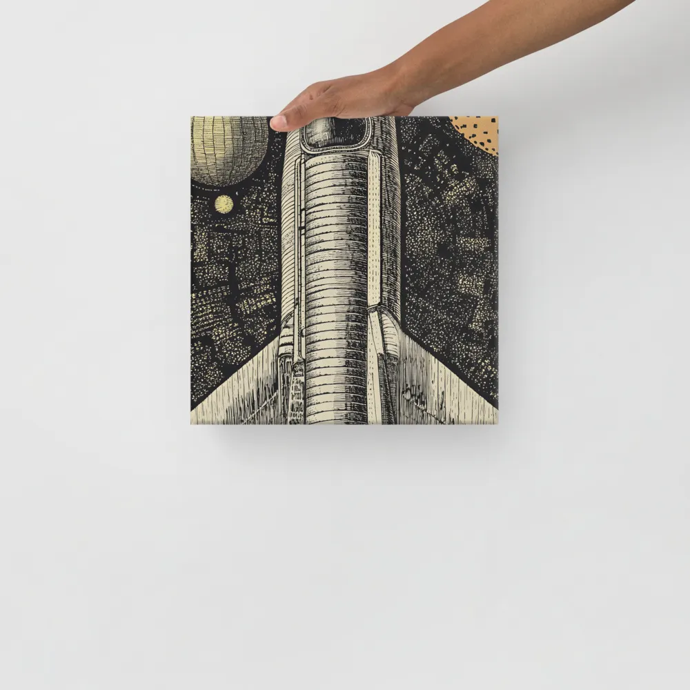 Voyage to the Unknown | Canvas | 12″×12″
