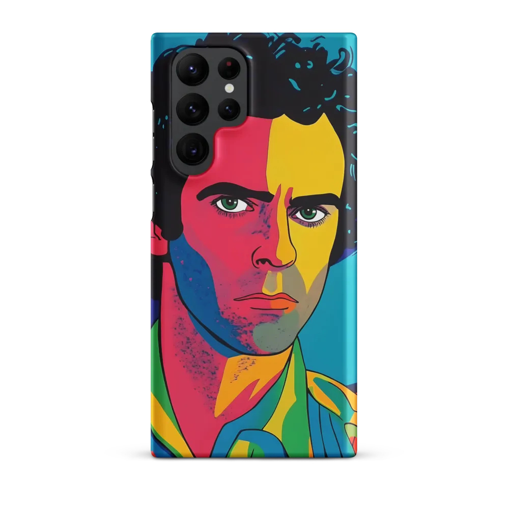 Electric Visage: A Portrait of Vibrance