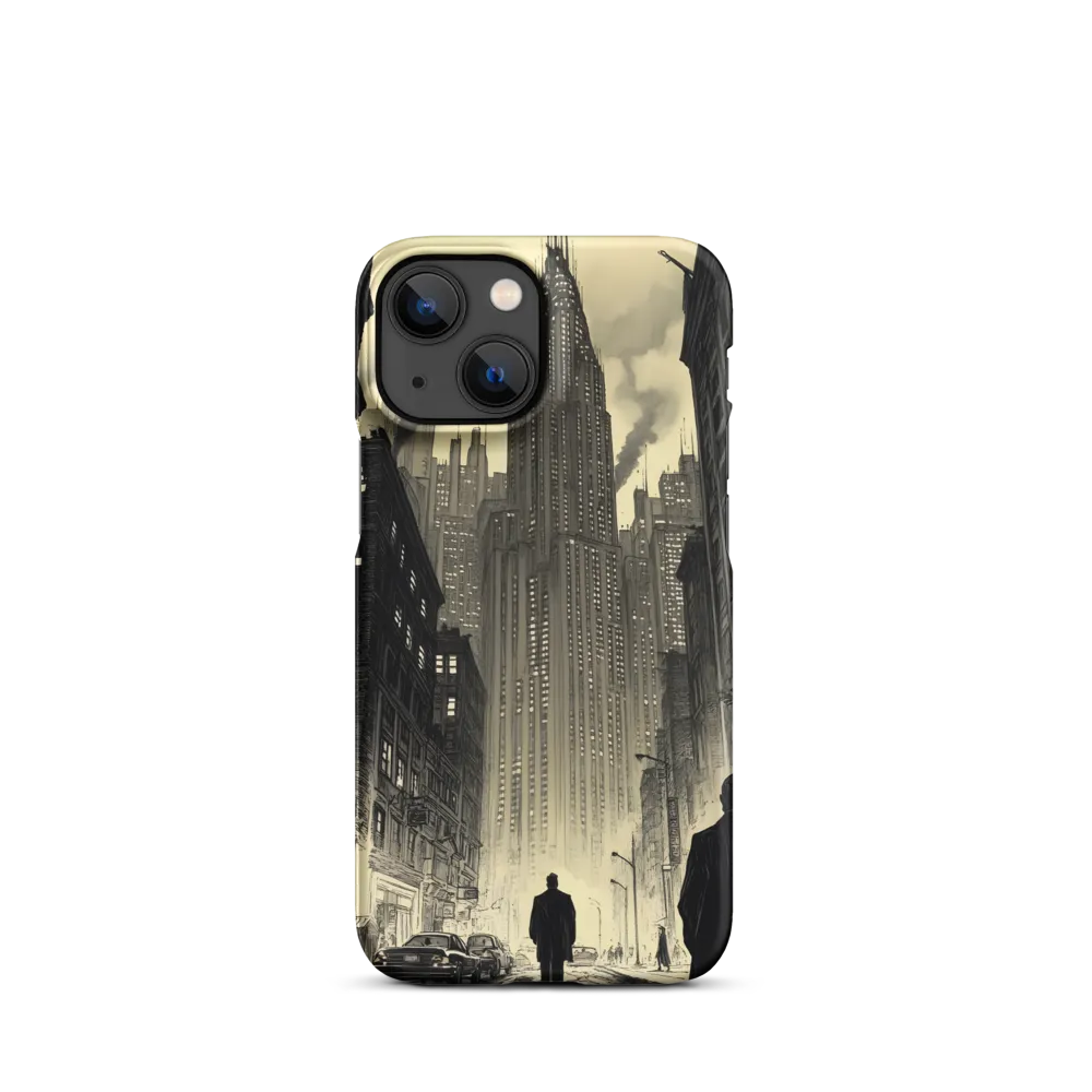 Echoes of the City | Phone Case |  13 Mini | Snap Case | Matte