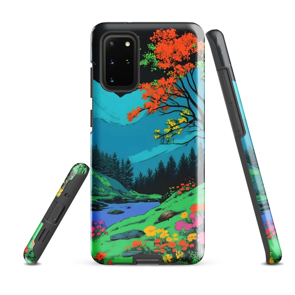 Neon Dreams: A Vibrant Landscape