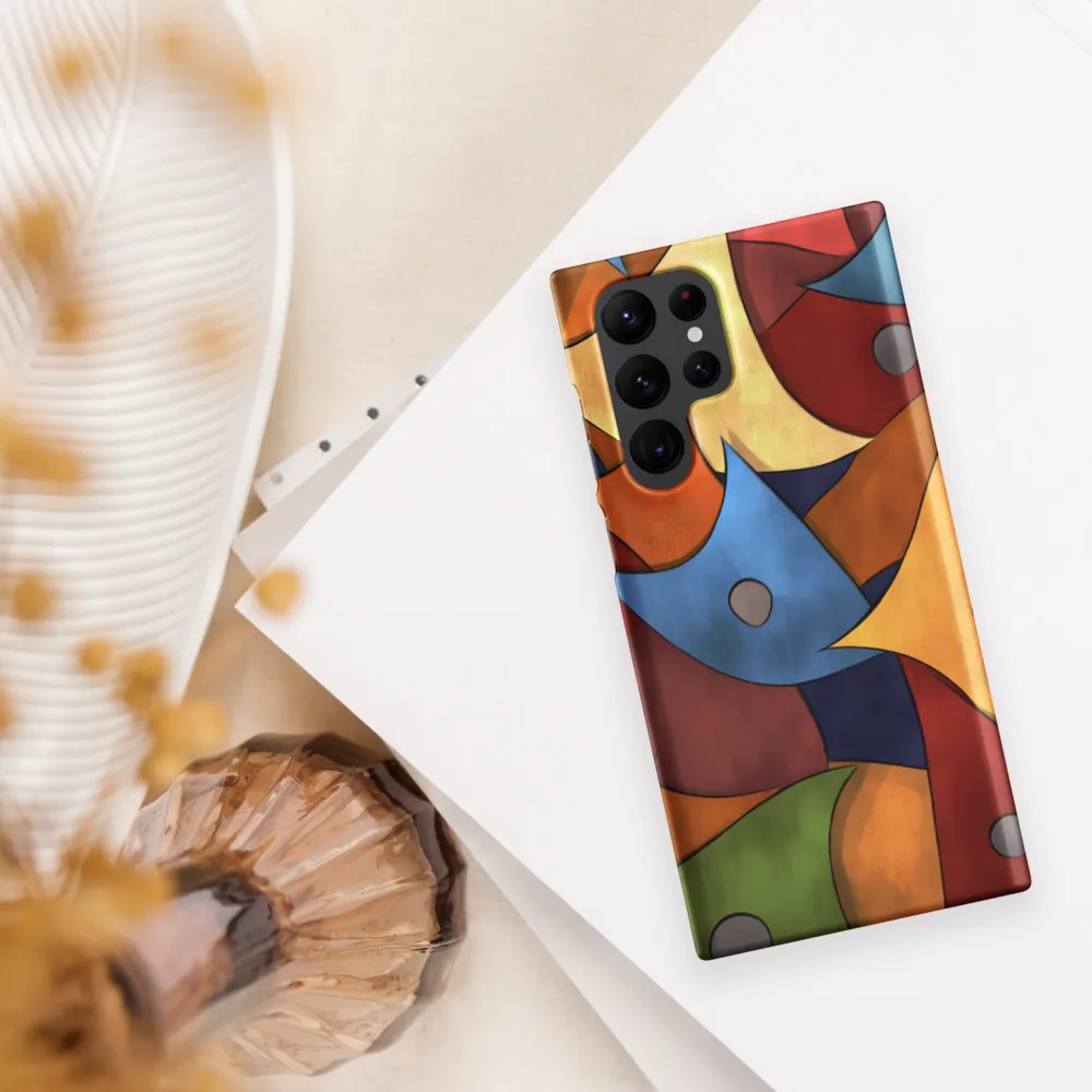 Vibrant Interplay of Shapes