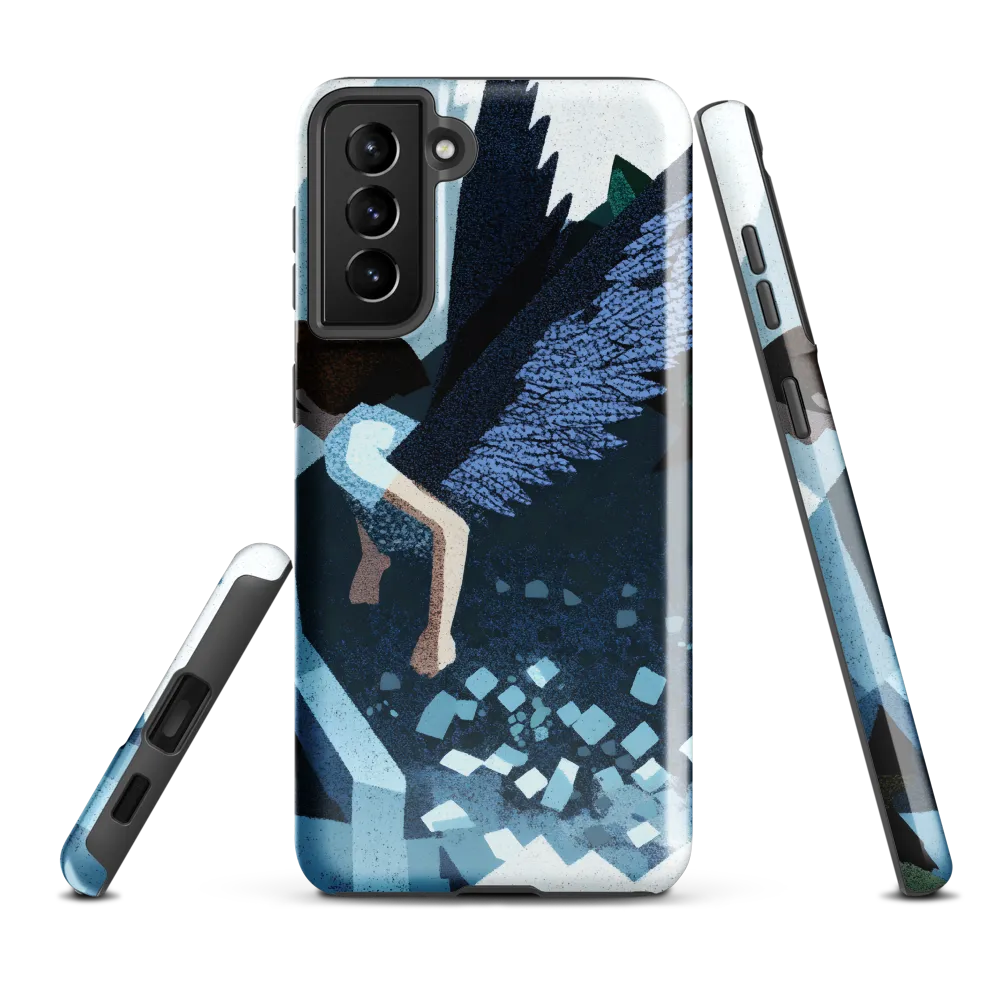 Wings of Mystique | Phone Case |  S21 Plus | Tough Case | Glossy