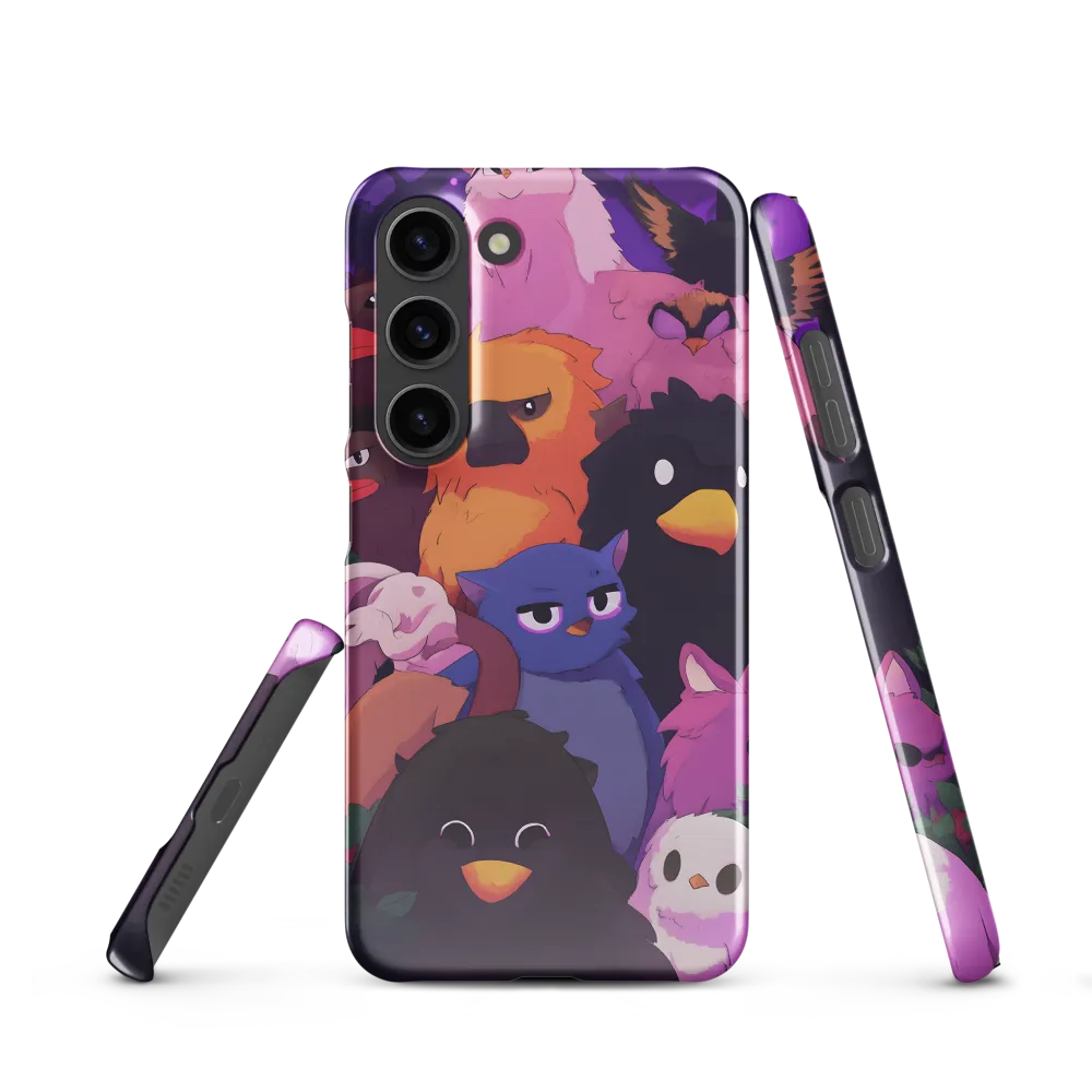 Whimsical Avian Gathering