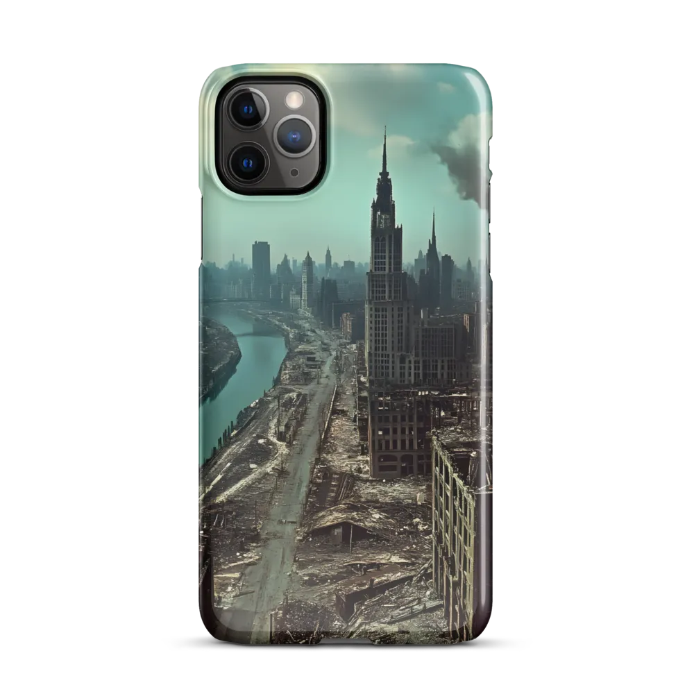 Urban Ruins: A Futuristic Reflection | Phone Case |  11 Pro Max | Snap Case | Glossy