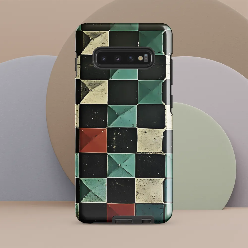 Geometric Harmony | Phone Case |  S10 Plus | Tough Case | Glossy