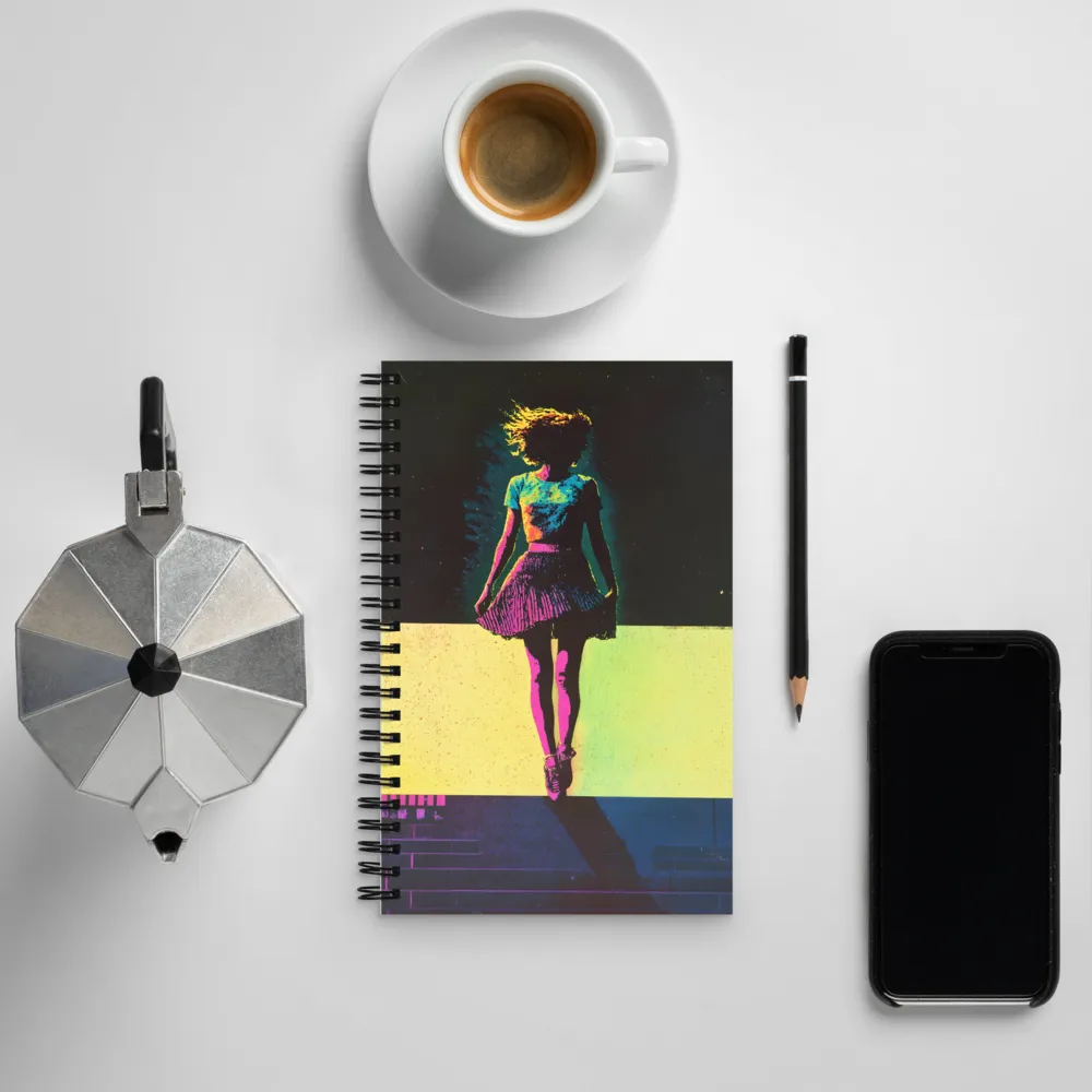 Dynamic Stride | Spiral Notebook