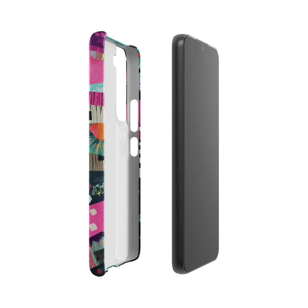 Whimsical Journey Through a Vibrant Landscape | Phone Case |  S22 | Snap Case | Matte