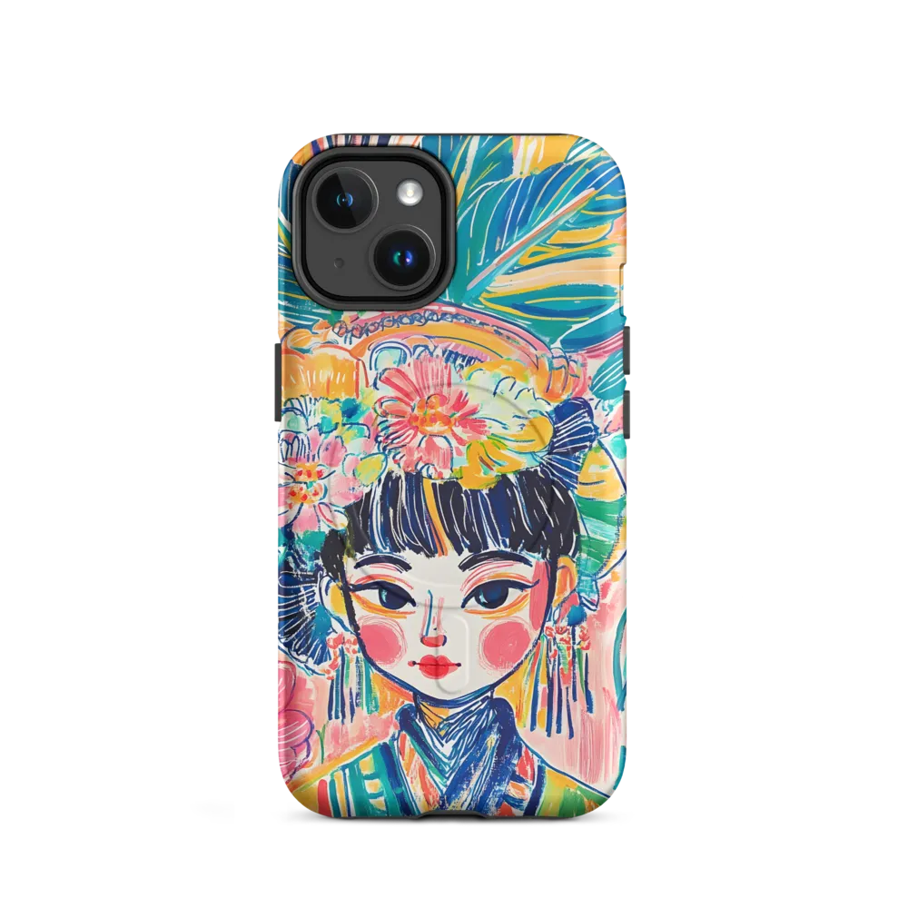 Blossoming Serenity | Phone Case |  14 | MagSafe® Tough Case | Matte