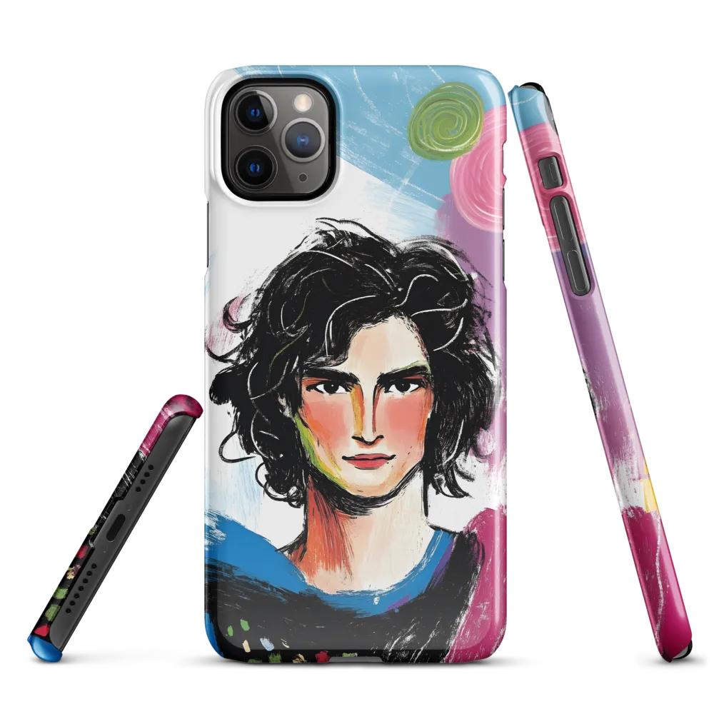 Vibrant Portrait of Youth | Phone Case |  11 Pro Max | Snap Case | Glossy