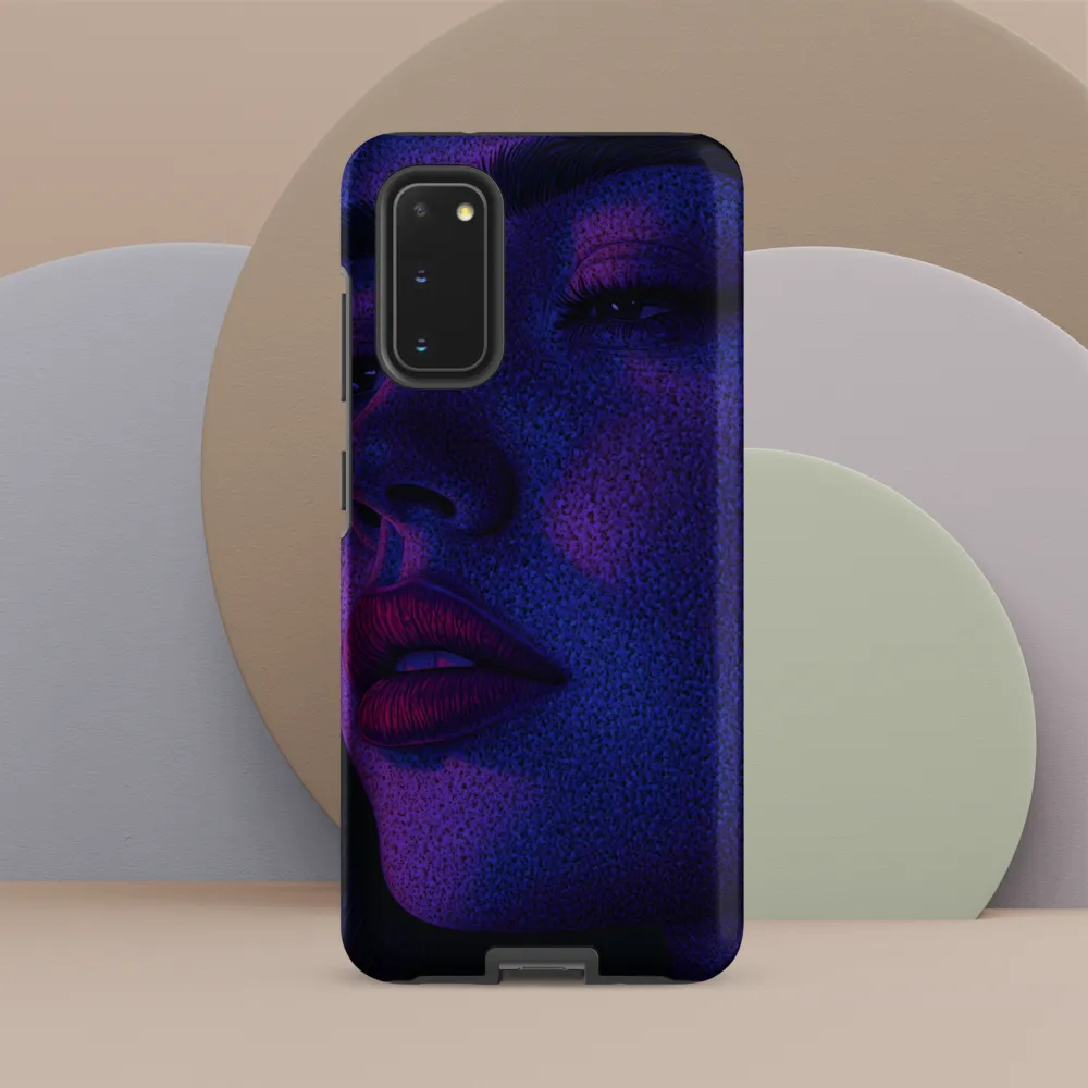Stippled Neon Profile