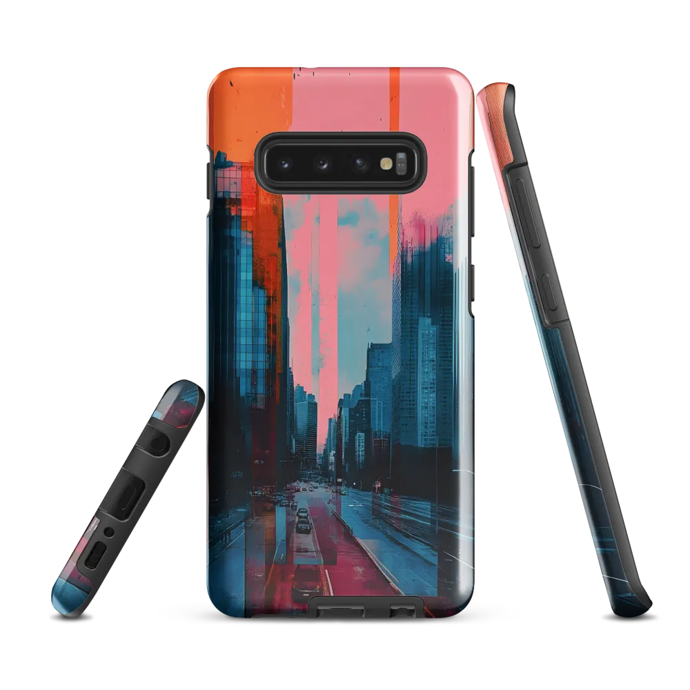 Urban Symphony: A Study in Color and Form | Phone Case |  S10 Plus | Tough Case | Glossy