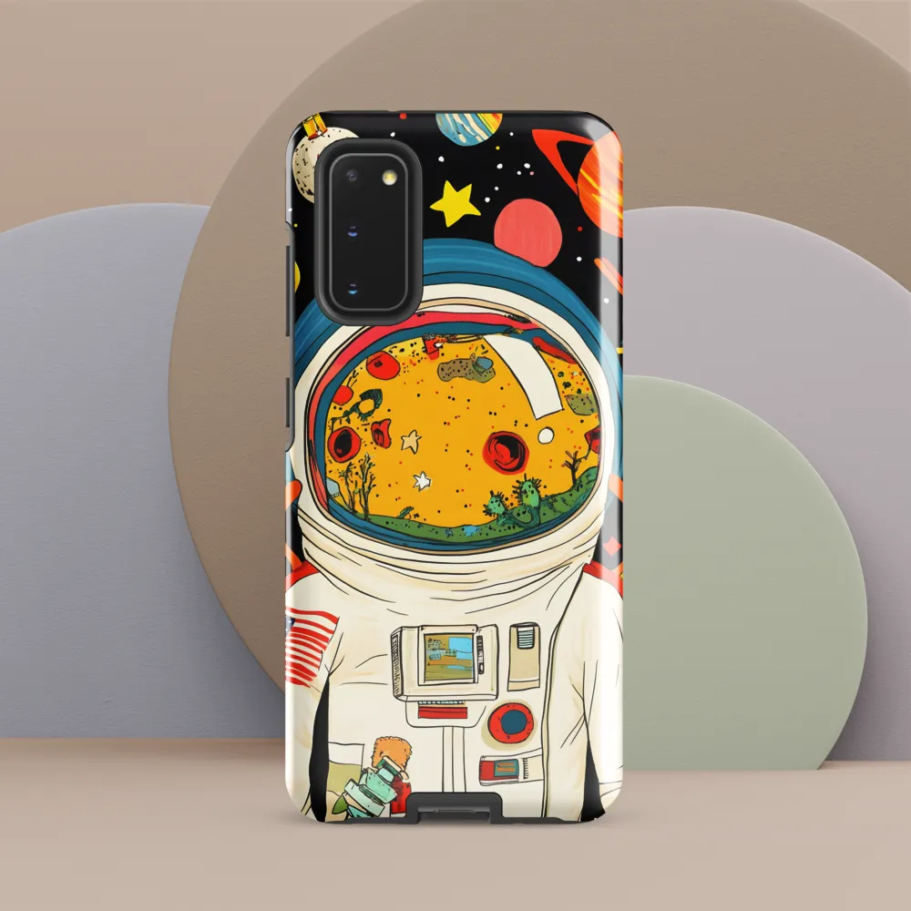 Cosmic Curiosity: Journey Within the Helmet