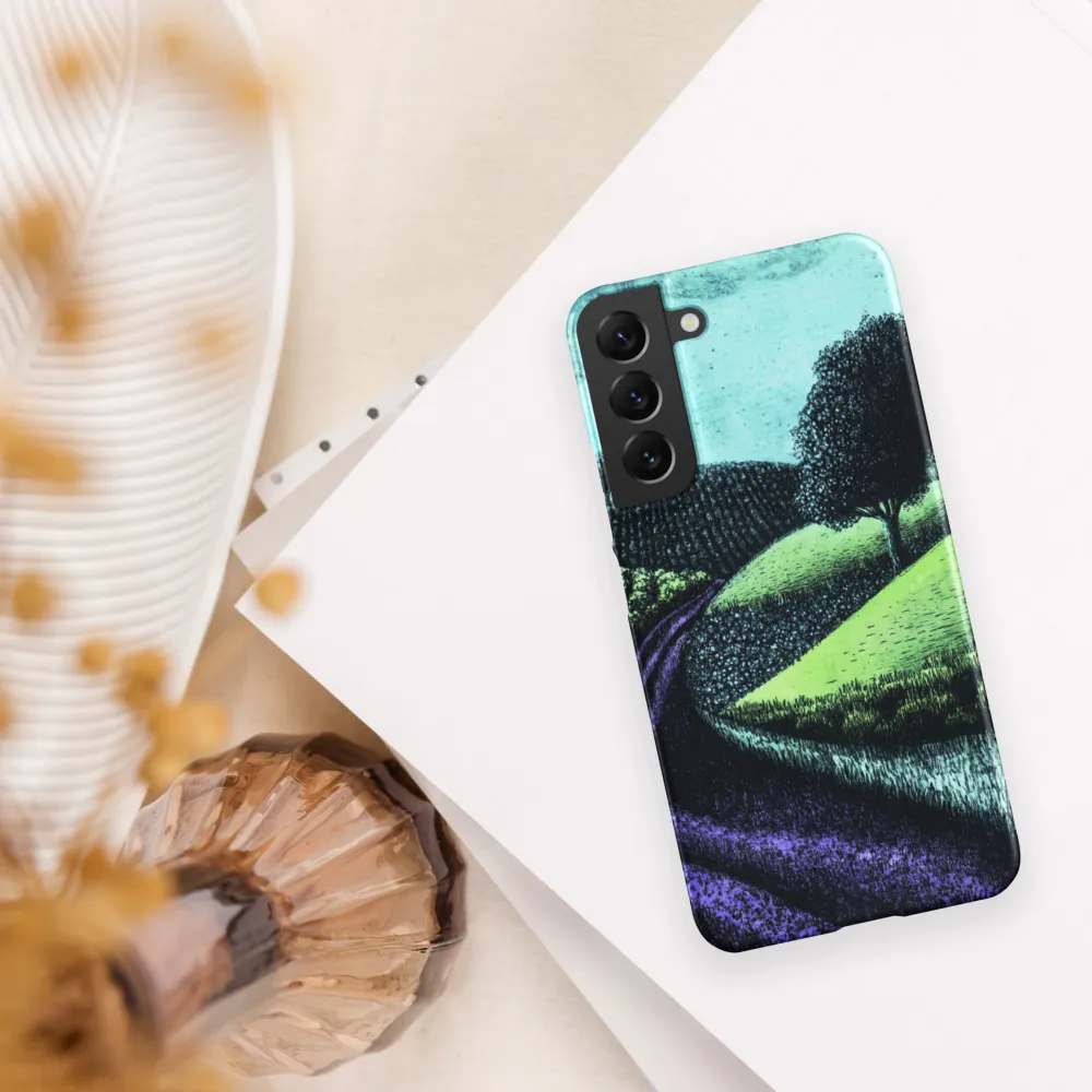 Winding Serenity: A Modern Landscape