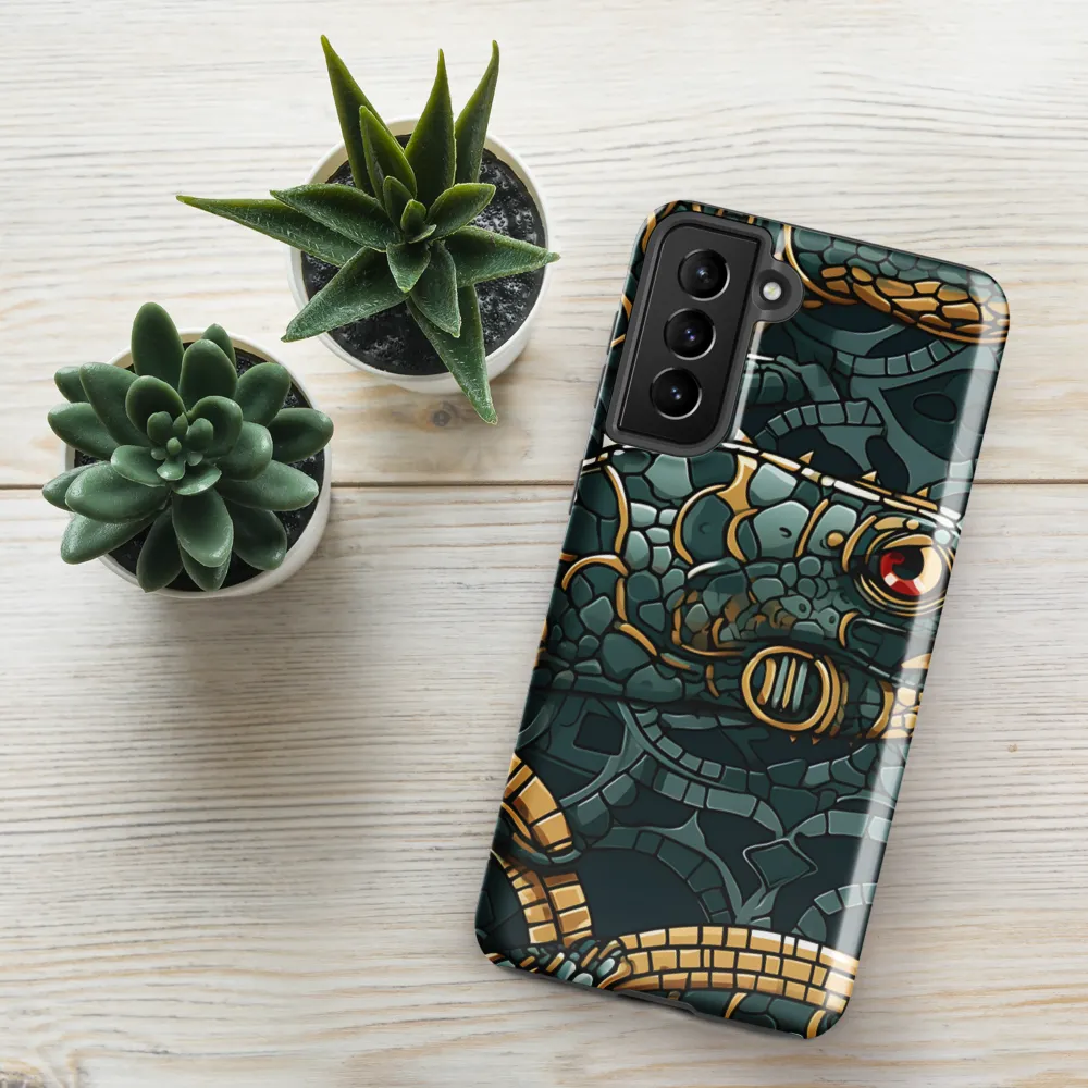 Lizards of Abstraction | Phone Case |  S21 Plus | Tough Case | Glossy