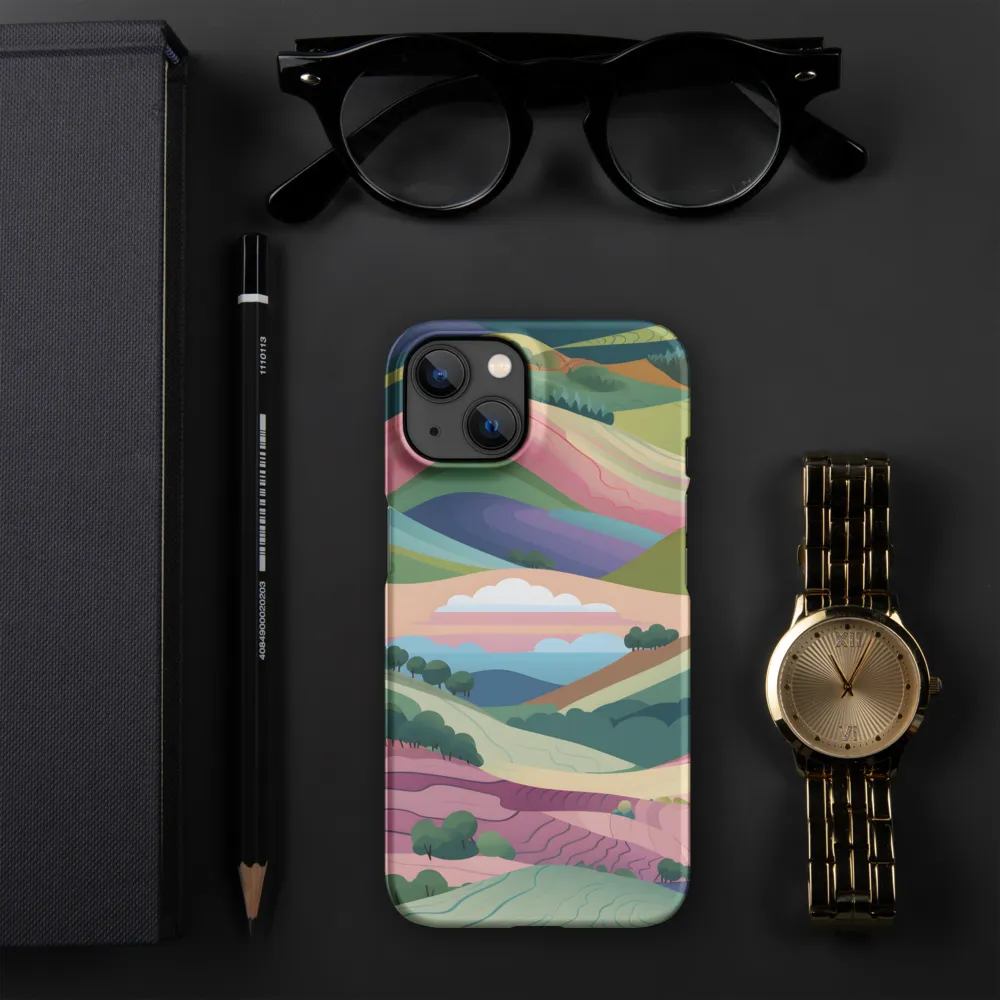 Harmonious Hills | Phone Case |  13 | Snap Case | Matte