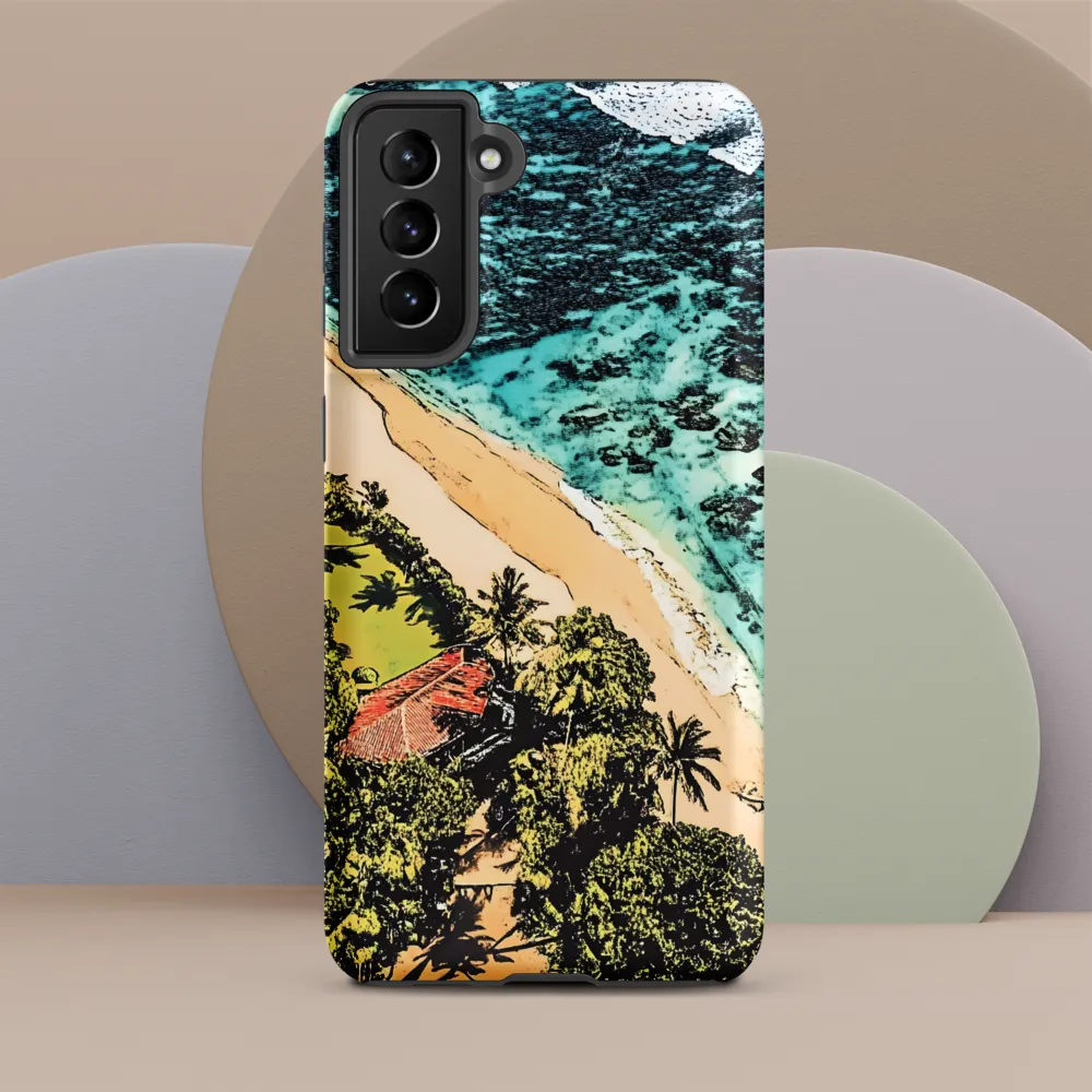Aerial Serenity: Coastal Escape