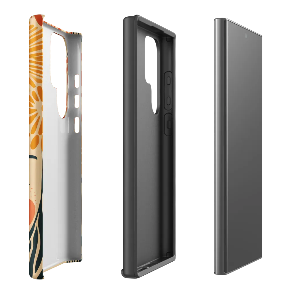 Serenity in Bloom | Phone Case |  S23 Ultra | Tough Case | Matte