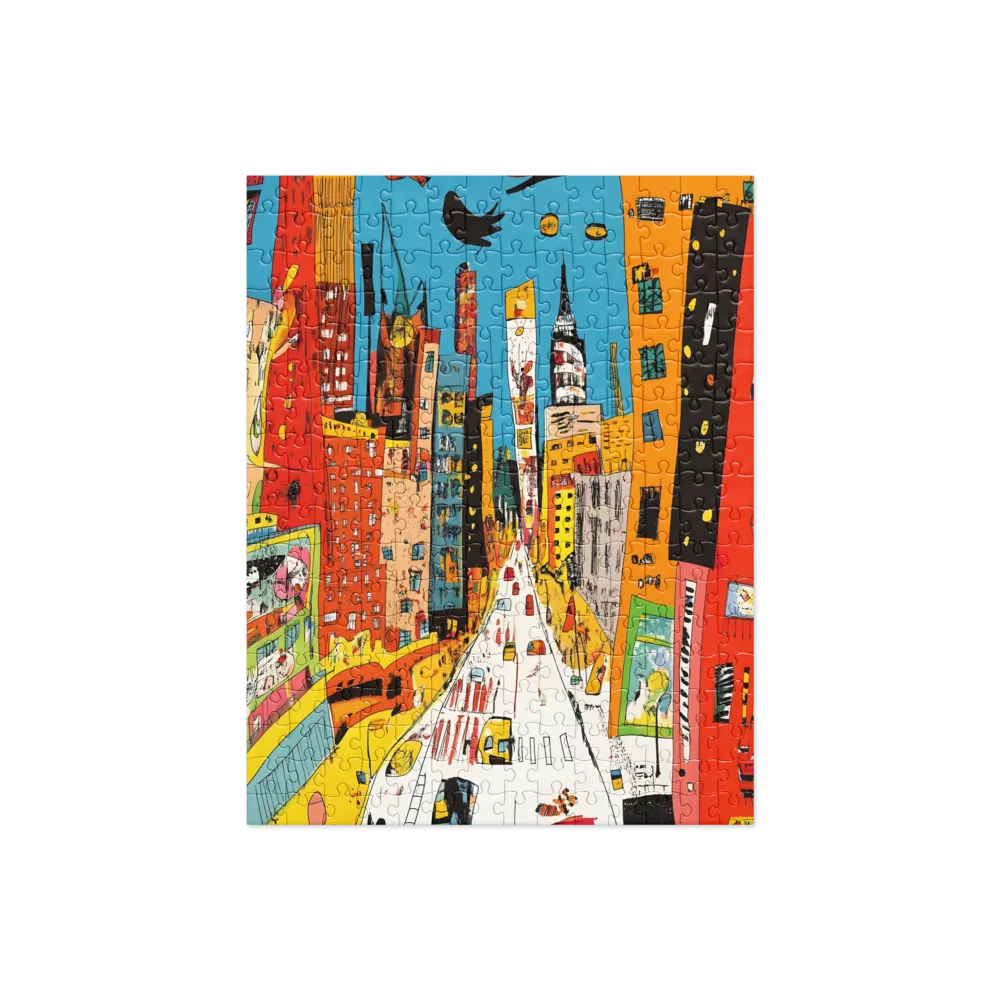 Whimsical Urban Symphony | Jigsaw Puzzle | 252 pieces