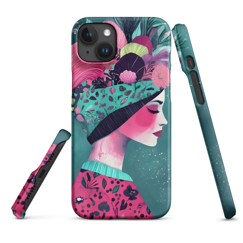 Whimsical Floral Portrait
