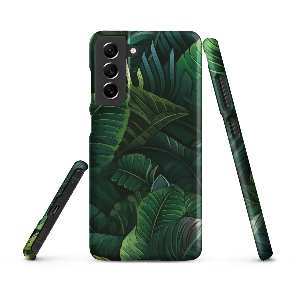 Lush Canopy: A Tropical Foliage Study