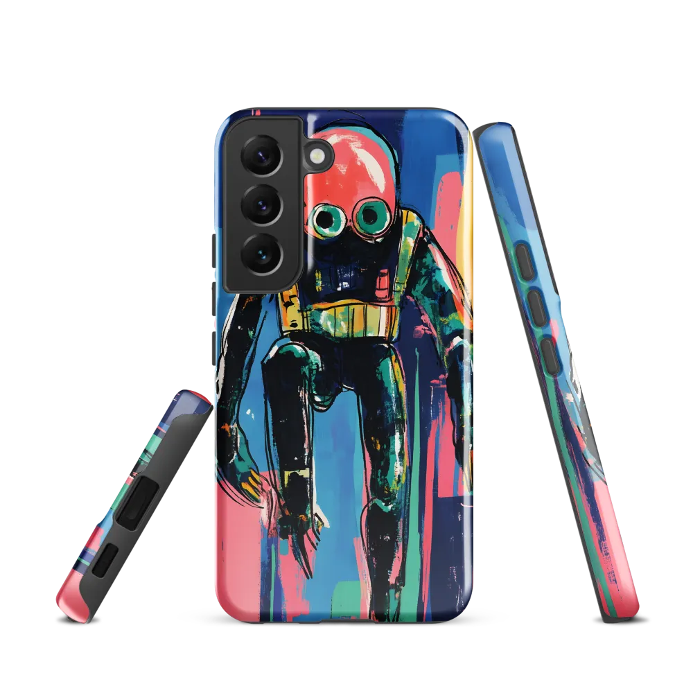 Diver in Vibrant Motion