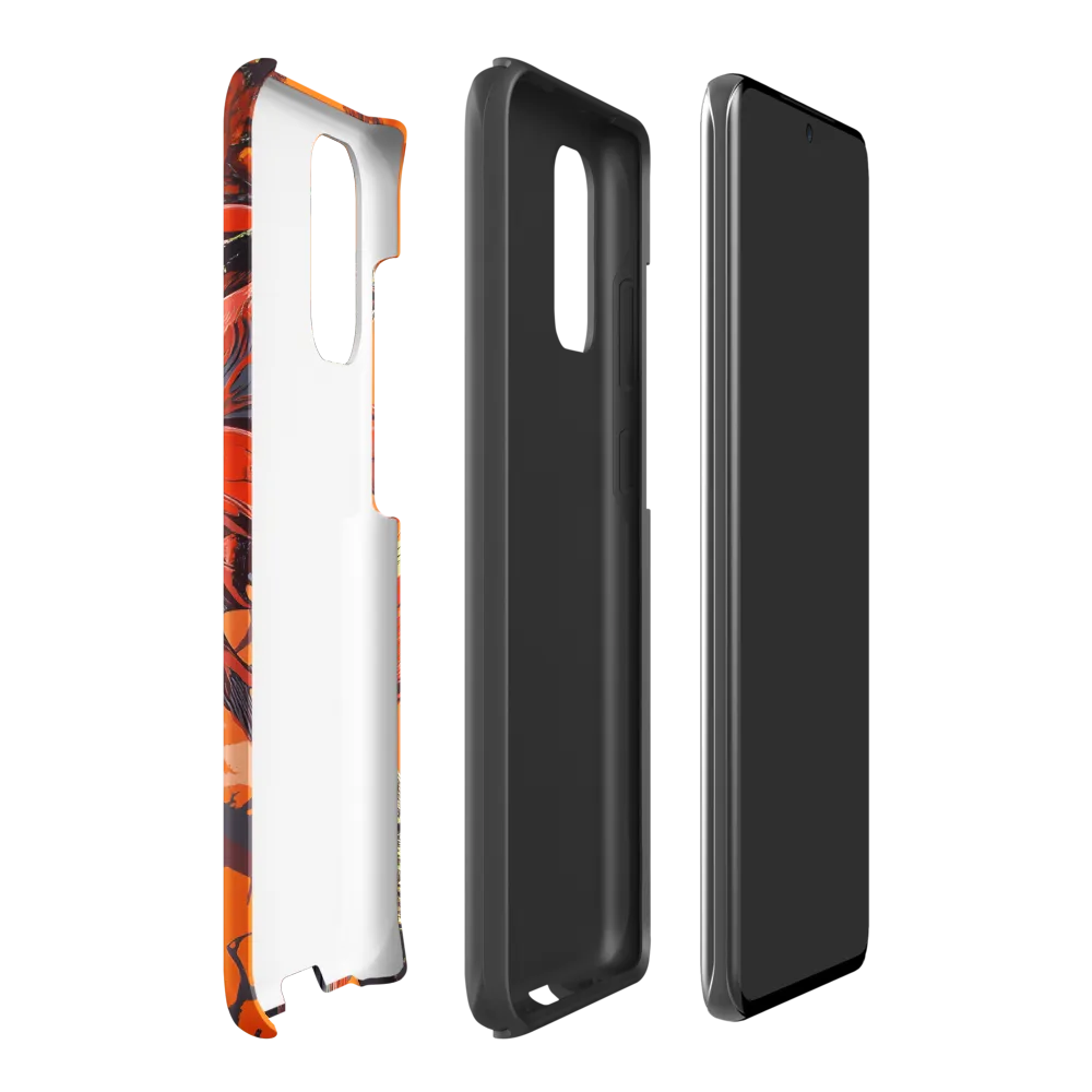 Life in Motion: An Abstract Tree | Phone Case |  S20 Plus | Tough Case | Matte