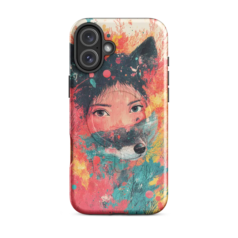 Harmony of Spirit: Girl and Wolf