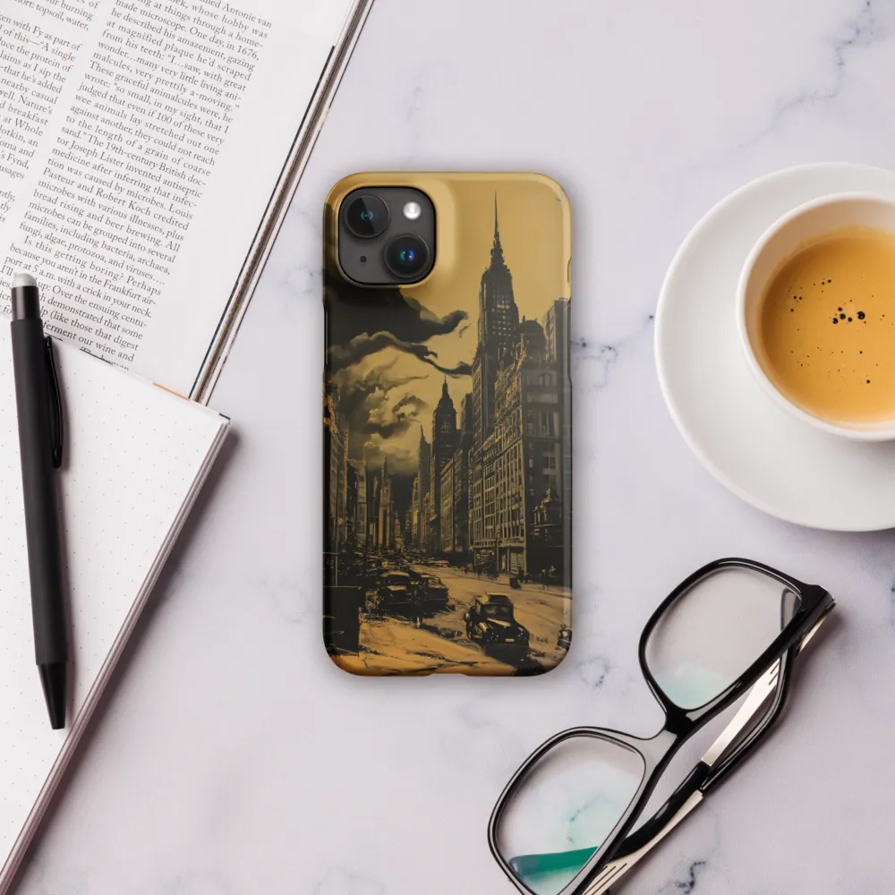 Echoes of a Forgotten Skyline | Phone Case |  15 Plus | Snap Case | Matte