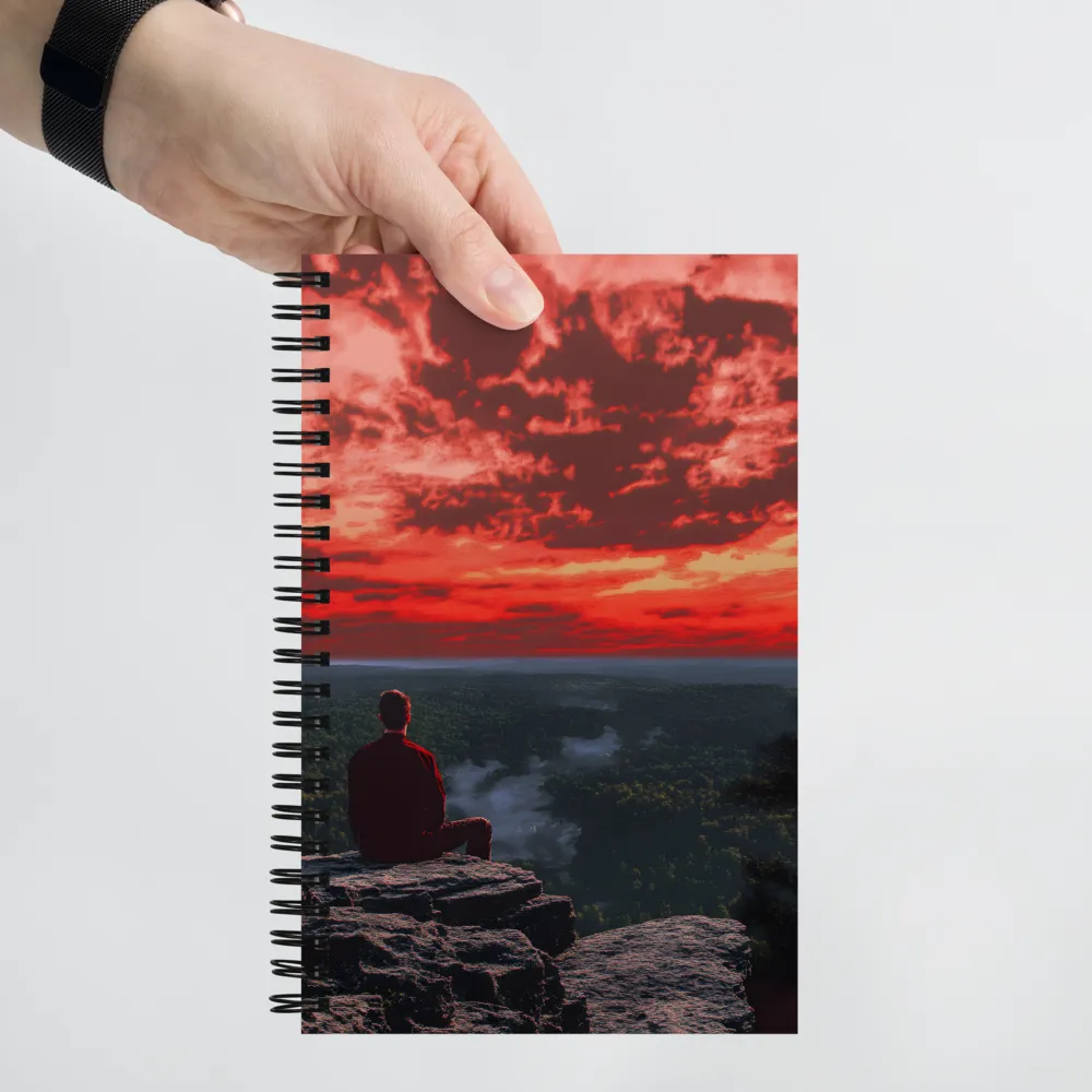 Reflections at Dusk | Spiral Notebook