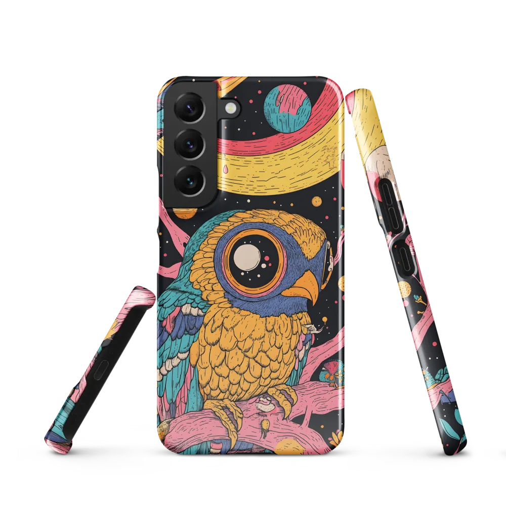 Whimsical Cosmic Owl