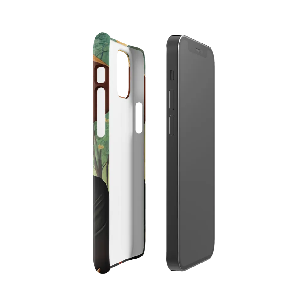 Elegance in Tranquility | Phone Case |  12 Mini | Snap Case | Glossy