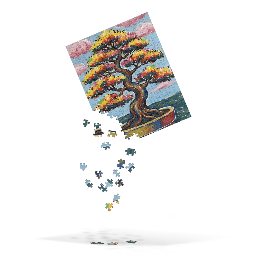 Colorful Bonsai 
 Jigsaw Puzzle