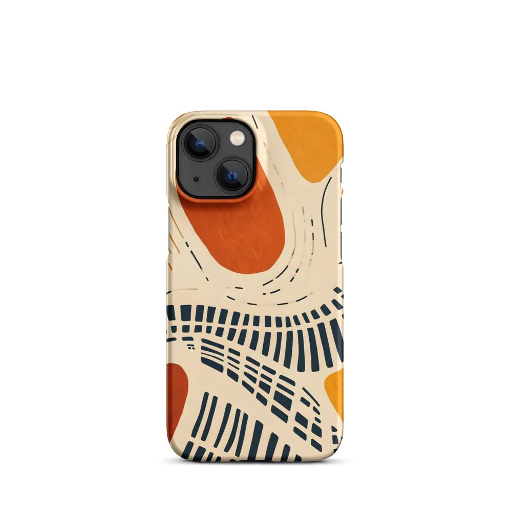 Urban Patterns in Harmony | Phone Case |  13 Mini | Snap Case | Matte