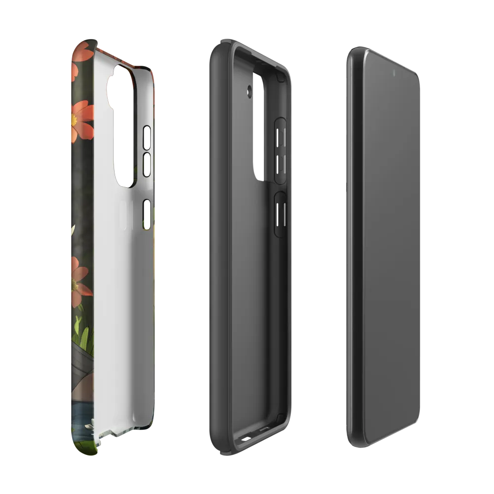 Tranquility by the Waterside | Phone Case |  S21 | Tough Case | Matte