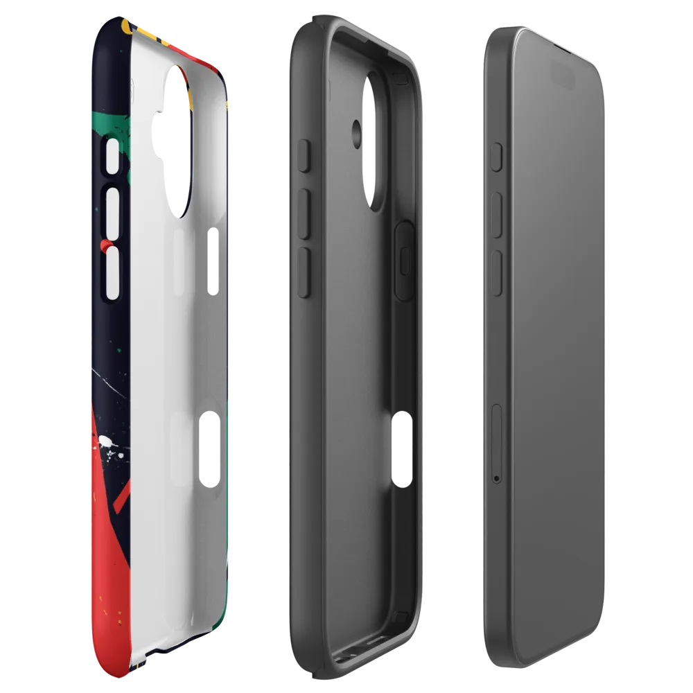 Dynamic Geometries | Phone Case |  16 Plus | Tough Case | Matte