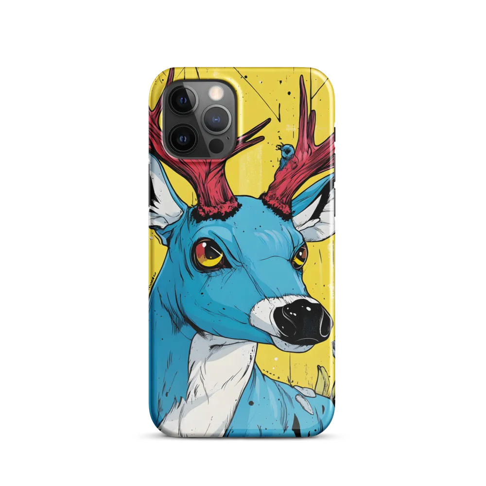 Vivid Antlers: A Modern Take on Nature