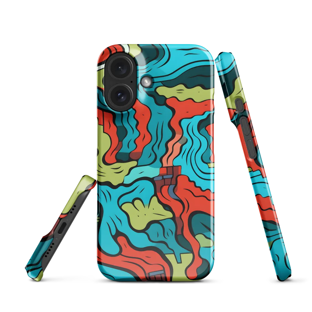 Flow of Color | Phone Case |  16 | Snap Case | Glossy