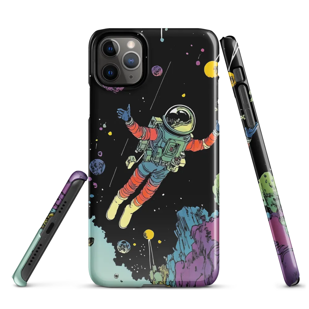 Celestial Voyage: The Astronaut's Journey | Phone Case |  11 Pro Max | Snap Case | Glossy