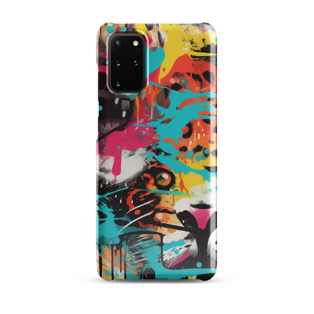 Fierce Fusion: Tiger and Lion in Graffiti