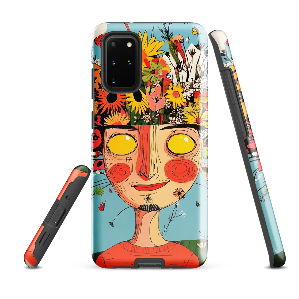 Whimsical Bloom | Phone Case |  S20 Plus | Tough Case | Glossy