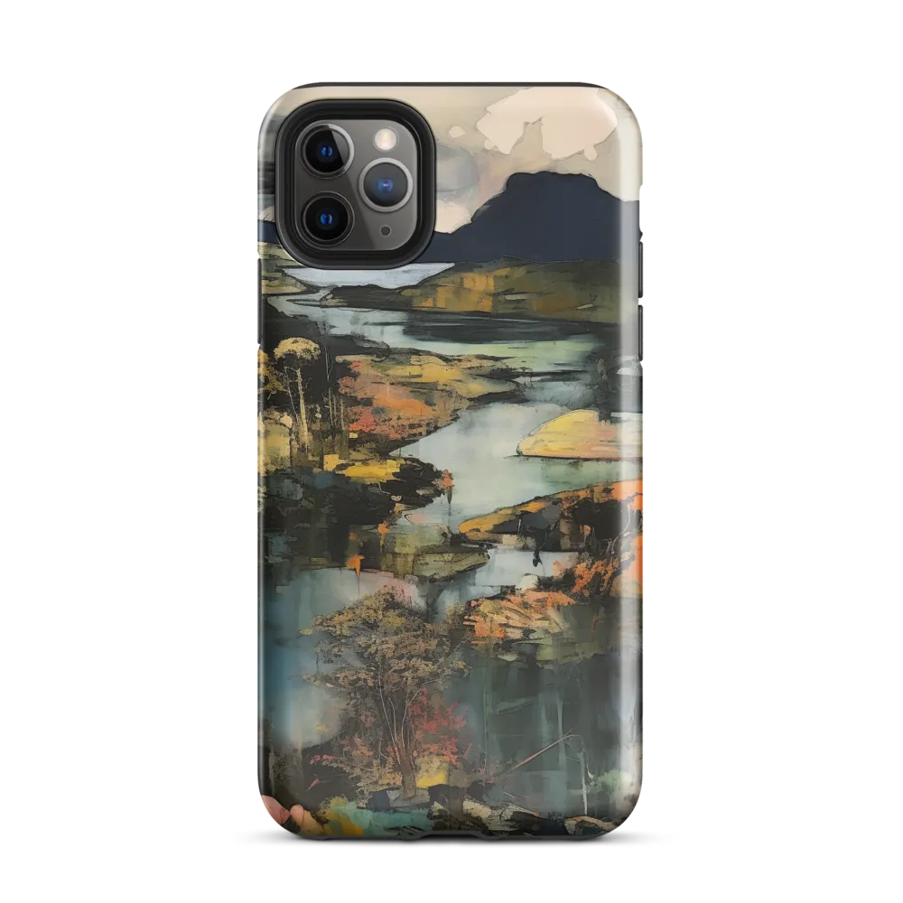 Harmony of Nature: An Abstract Journey | Phone Case |  11 Pro Max | Tough Case | Glossy