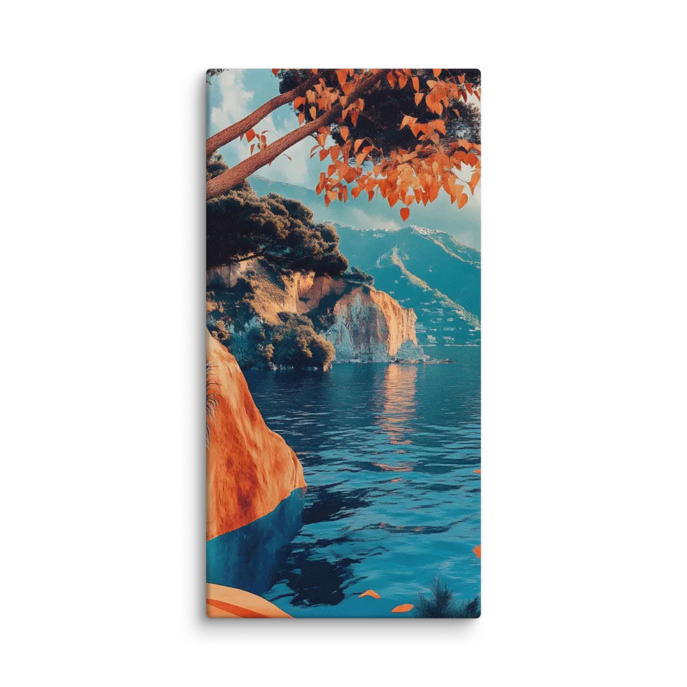 Elysian Waterscape | Canvas | 10″×20″